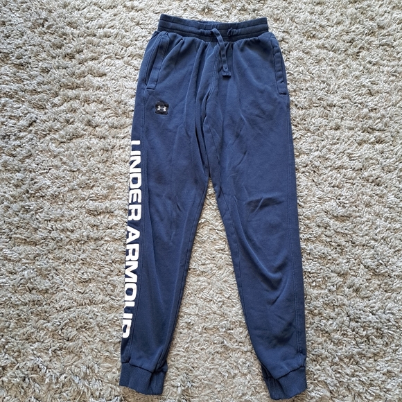 Under Armor | Navy blue white logo women's sweat pant / jogger - Picture 14 of 14